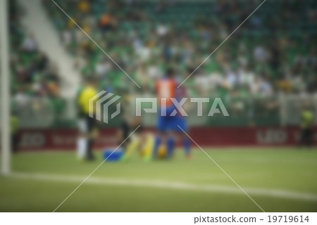 Blurred athletes Thailand national football team 19719614