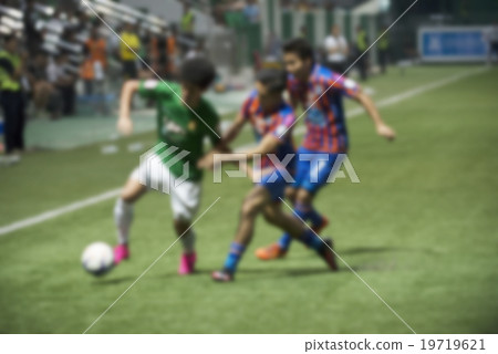 Blurred athletes Thailand national football team 19719621