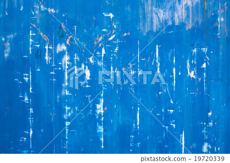 Scratched blue metallic texture 19720339