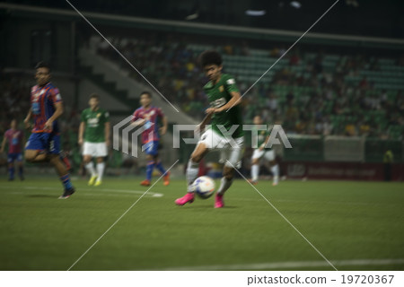 Blurred athletes Thailand national football team Blurred athletes Thailand national football team 19720367