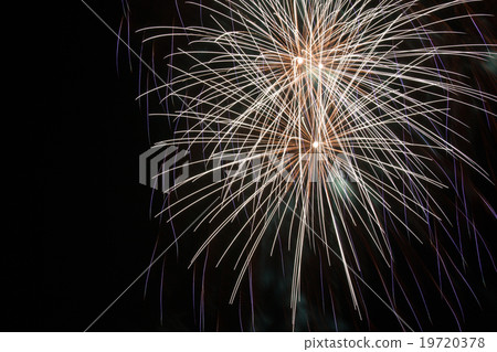 Fireworks on black background Fireworks on black background 19720378