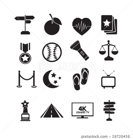 Set of web icons for website and communication Set of web icons for website and communication 19720458