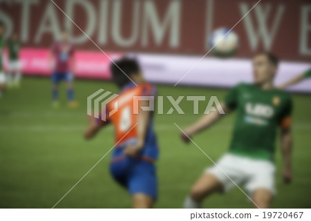 Blurred athletes Thailand national football team 19720467