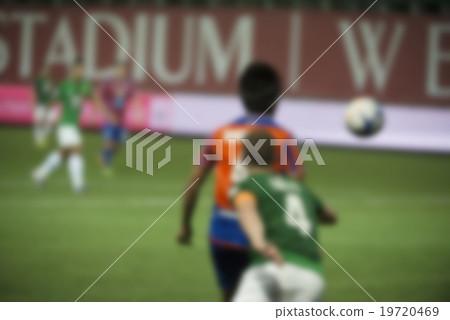Blurred athletes Thailand national football team Blurred athletes Thailand national football team 19720469