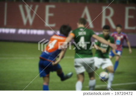 Blurred athletes Thailand national football team Blurred athletes Thailand national football team 19720472
