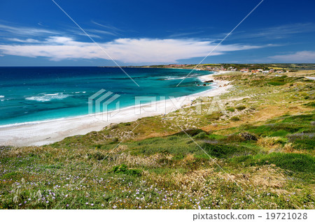 Beautiful landscape of the coast of Sardinia Beautiful landscape of the coast of Sardinia 19721028