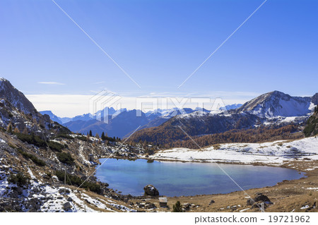 Dolomiti region in autumn 19721962