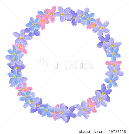 Floral wreath Floral wreath 19722538