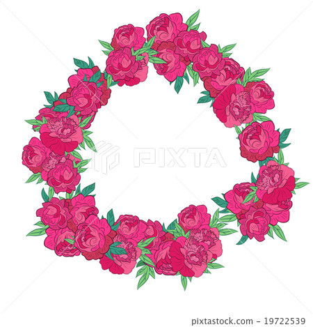 Floral wreath 19722539