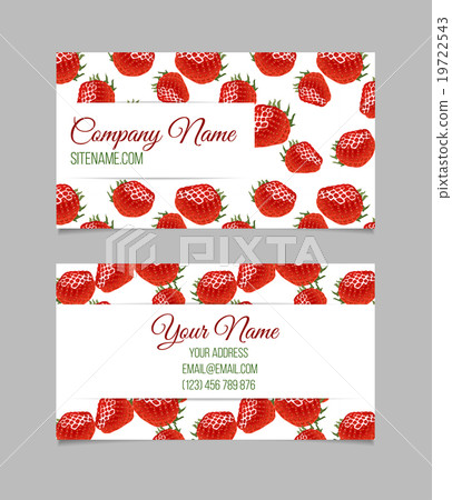 Vector business card template. Vector business card template. 19722543