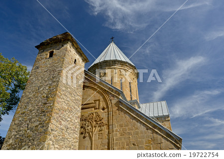 Ananuri church against beautiful sky Ananuri church against beautiful sky 19722754
