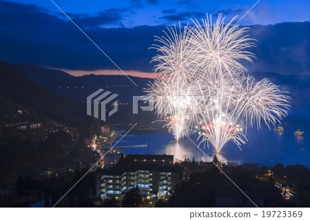 [箱根]蘆之湖的煙花 19723369