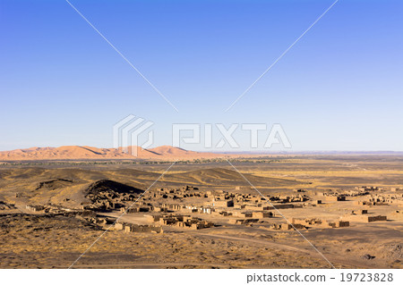 Merzouga desert big sand dunes Merzouga desert big sand dunes 19723828
