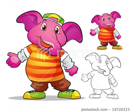 mascot elephane 19726325