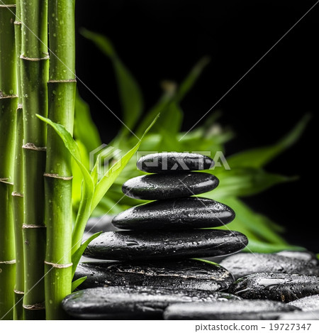 zen basalt stones and bamboo zen basalt stones and bamboo 19727347