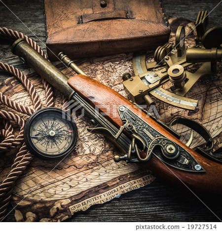 vintage marine still life 19727514