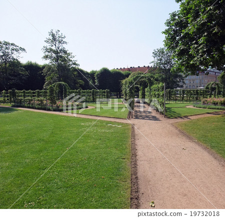 Rosenborg Castle Park Lawn Copenhagen Denmark Rosenborg Castle Park Lawn Copenhagen Denmark 19732018