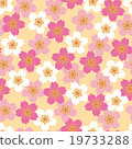 Japanese Pattern Sakura Chiyogami Seamless Pattern Yellow 19733288