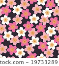 Japanese Pattern Sakura Chiyogami Seamless Pattern Black 19733289