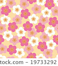Japanese Pattern Ume Chiyogami Seamless Pattern Yellow 19733292