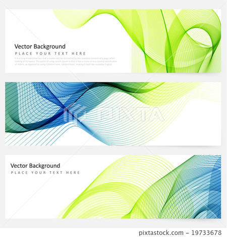 Abstract template  banner  19733678