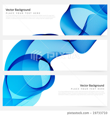Abstract template banner - Stock Illustration [19733710] - PIXTA