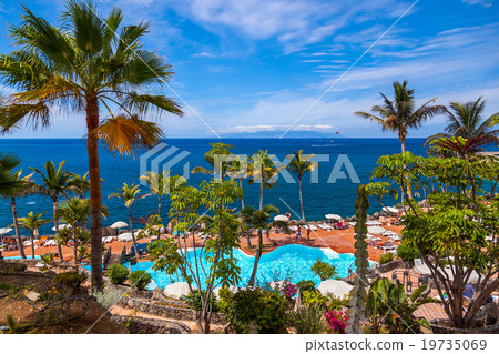 Pool at Tenerife island - Canary Pool at Tenerife island - Canary 19735069