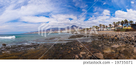 Beach in Tenerife island - Canary Beach in Tenerife island - Canary 19735071