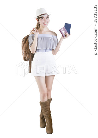 asian beautiful woman who goes for a trip asian beautiful woman who goes for a trip 19735135