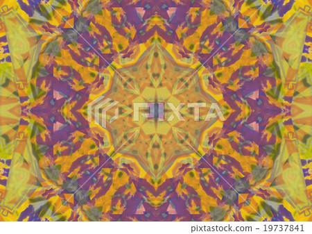 abstract colorful seamless pattern kaleidoscope - Stock Illustration ...