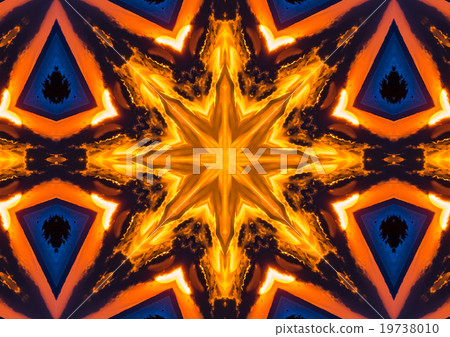 abstract colorful seamless pattern kaleidoscope - Stock Illustration ...