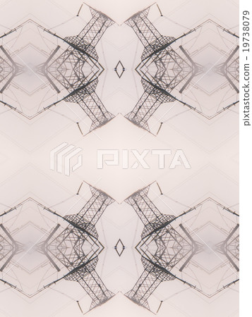 Pattern of kaleidoscope abstract grey pattern Pattern of kaleidoscope abstract grey pattern 19738079