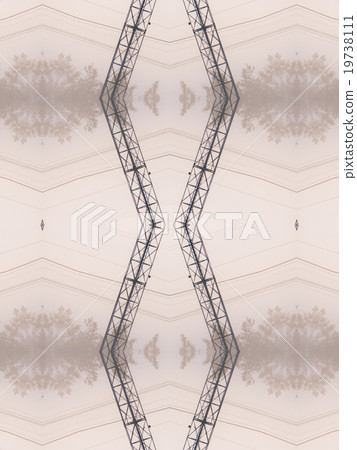 Pattern of kaleidoscope abstract grey pattern Pattern of kaleidoscope abstract grey pattern 19738111