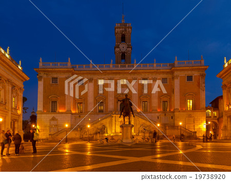 Campidoglio square in Rome, Italy Campidoglio square in Rome, Italy 19738920