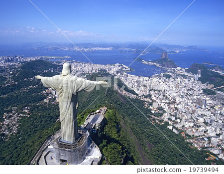 The hill of Corcovado Rio de Janeiro Brazil 19739494