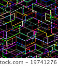 Seamless geometric pattern. Vector illustration. 19741276