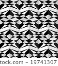 Seamless geometric pattern. Vector illustration. 19741307