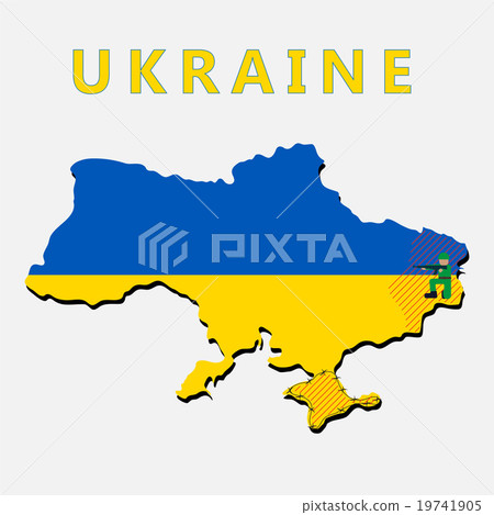 War in Ukraine concept 19741905
