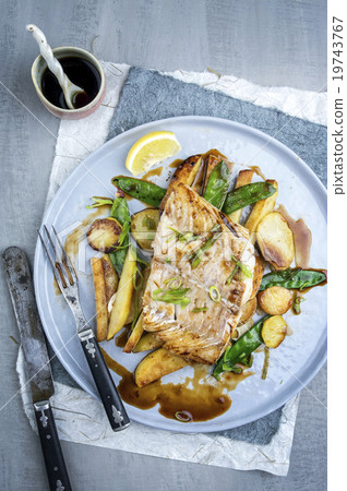 Coalfish Filet with Vegetable 19743767