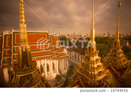 THAILAND BANGKOK WAT RATCHANATDARAM TEMPLE 19744656