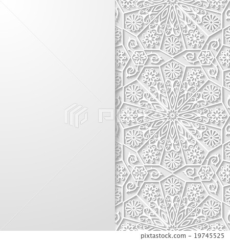 Abstract background with traditional ornament 19745525
