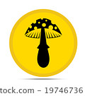 mushroom icon 19746736