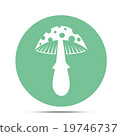 mushroom icon 19746737