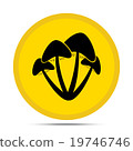 mushroom icon 19746746