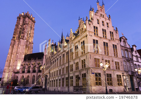 Saint Rumbold's Cathedral in Mechelen in Belgium Saint Rumbold's Cathedral in Mechelen in Belgium 19746878