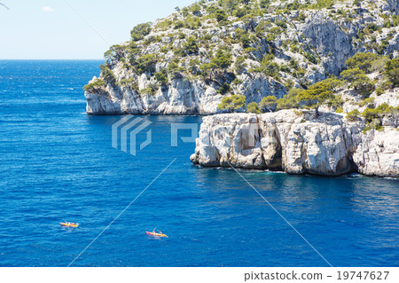 Calanques of Port Pin in Cassis, Provence, France Calanques of Port Pin in Cassis, Provence, France 19747627