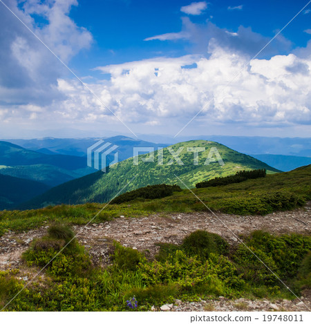 Beautiful mountain landscape 19748011