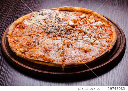 Pizza - four cheeses Pizza - four cheeses 19748083