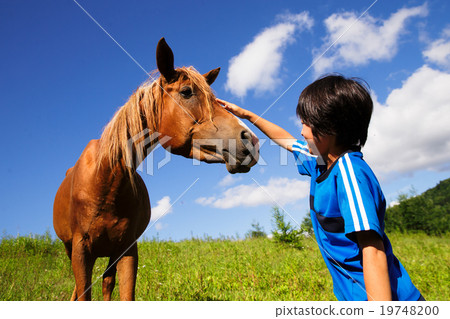 Horses and children Horses and children 19748200