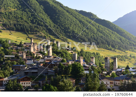 World Heritage Mestia Caucasus Three Kingdoms Georgia Unexplored World Heritage Mestia Caucasus Three Kingdoms Georgia Unexplored 19760644